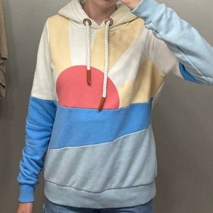 wanakome sunset hoodie
